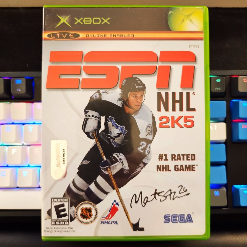 X-Box NHL 2K5, used, like new, perfect condition